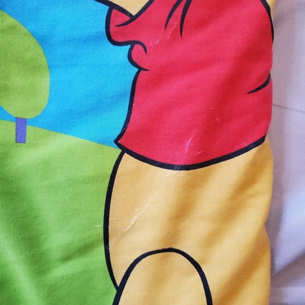 Vintage 90s Disney‎ Winnie The Pooh Kids Small Sleeping Bag 30.5 Inches Long